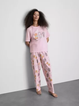 Disneys pyjamasser i bomuld med motiv fra "Aristocats"