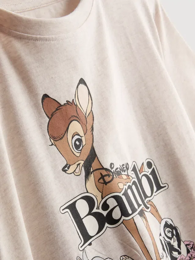 Disneys pyjamasser i bomuldsblanding med grafisk print