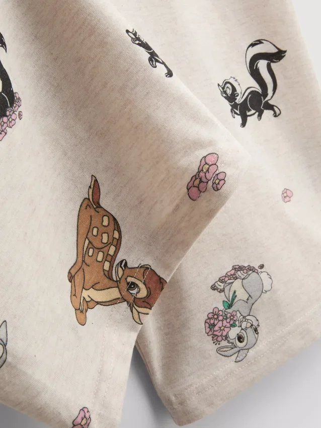 Disneys pyjamasser i bomuldsblanding med grafisk print
