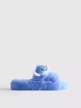 Disneys Stitch-hjemmesko med to remme og blødt for