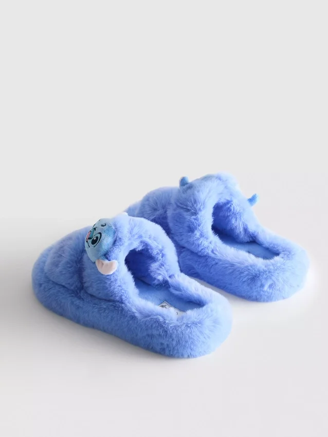 Disneys Stitch-hjemmesko med to remme og blødt for
