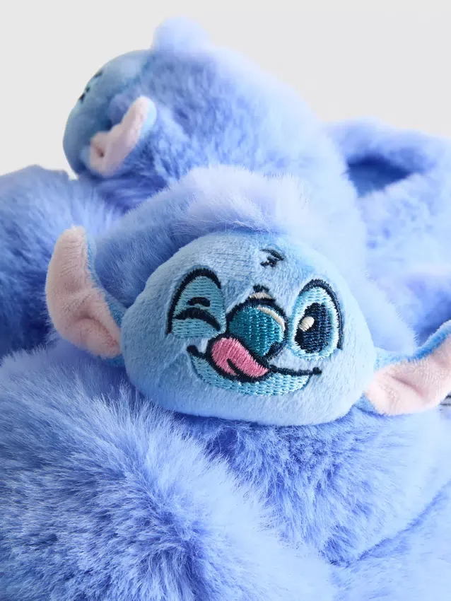Disneys Stitch-hjemmesko med to remme og blødt for
