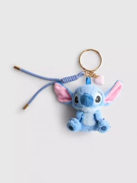 Disneys Stitch-plysfigur som nøglering