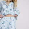 Disneys Stitch-pyjamasser med striber i boyfriend-stil