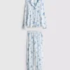 Disneys Stitch-pyjamasser med striber i boyfriend-stil