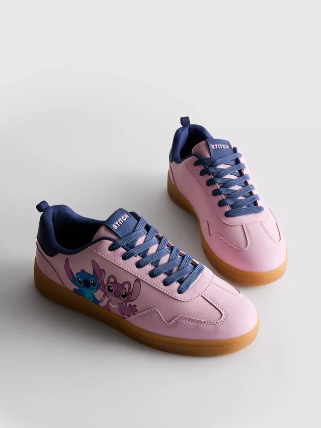 Disneys Stitch-sneakers med gummisål