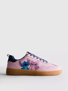 Disneys Stitch-sneakers med gummisål