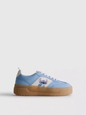 Disneys Stitch-sneakers med tyk gummisål