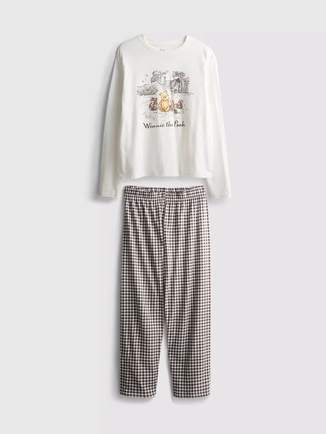 Disneys Winnie the Pooh-pyjamasser i bomuld