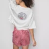 Disneys Winnie the Pooh-pyjamasser med gingham-mønster