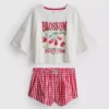Disneys Winnie the Pooh-pyjamasser med gingham-mønster