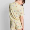 Disneys Winnie the Pooh-pyjamasser med korte bukser i boyfriend-stil