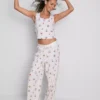Disneys Winnie the Pooh-pyjamasser med tanktop i bomuldsrig kvalitet med print