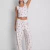 Disneys Winnie the Pooh-pyjamasser med tanktop i bomuldsrig kvalitet med print