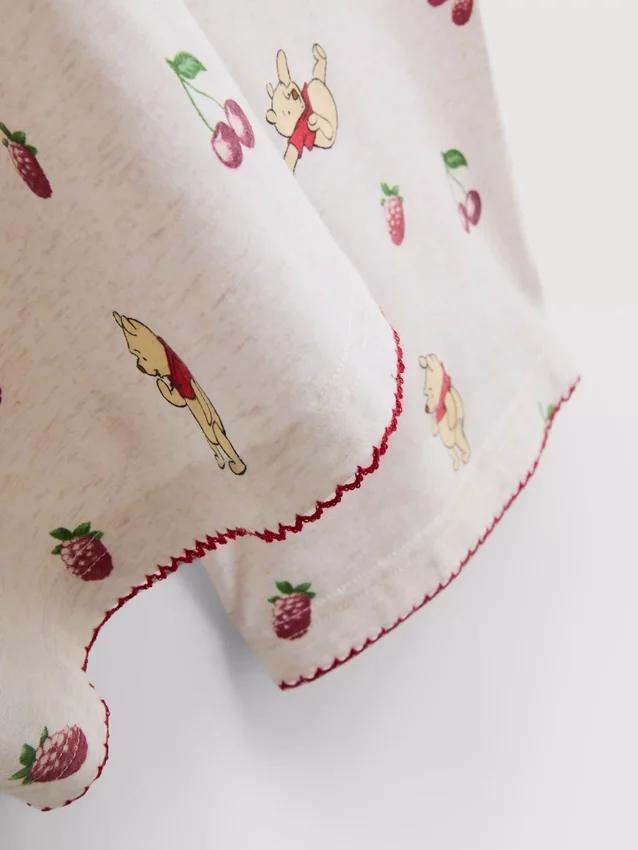 Disneys Winnie the Pooh-pyjamasser med tanktop i bomuldsrig kvalitet med print