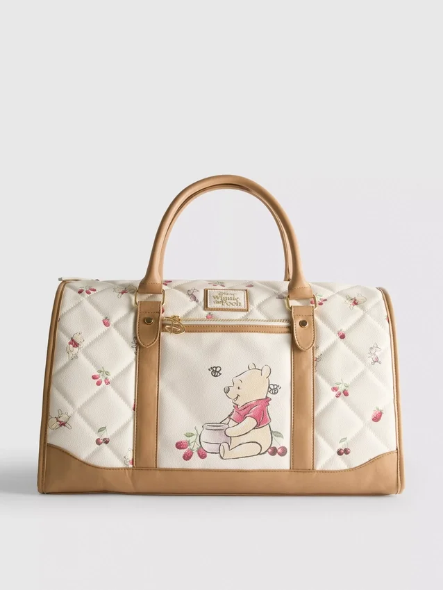 Disneys Winnie the Pooh-quiltet weekendtaske