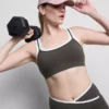 Dobbeltlags aktiv crop top