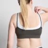 Dobbeltlags aktiv crop top