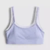 Dobbeltlags aktiv crop top