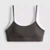 Dobbeltlags aktiv crop top