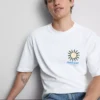 Dorado Desert grafisk T-shirt
