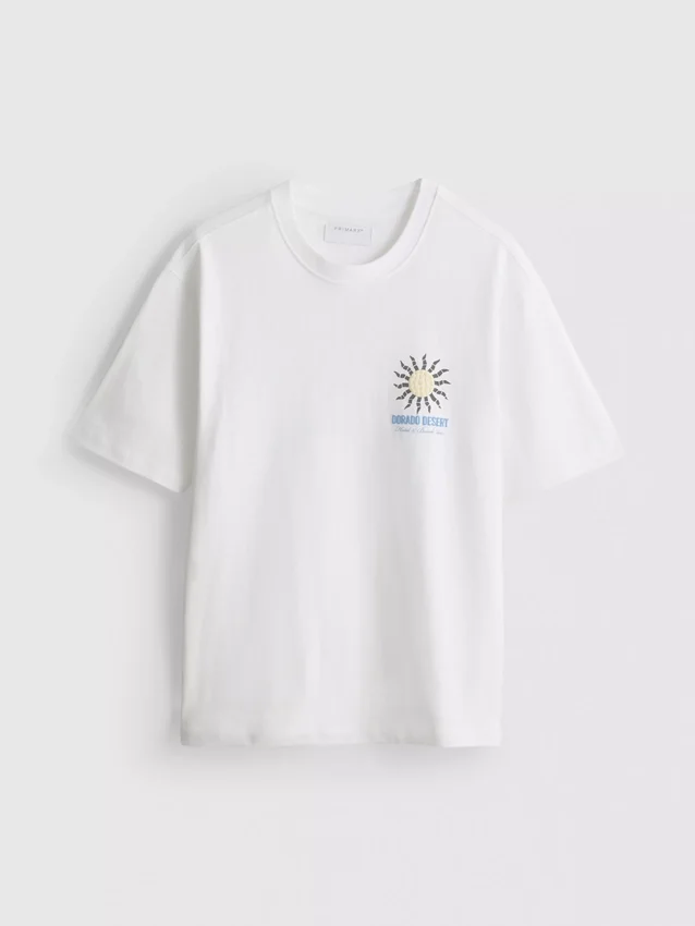 Dorado Desert grafisk T-shirt
