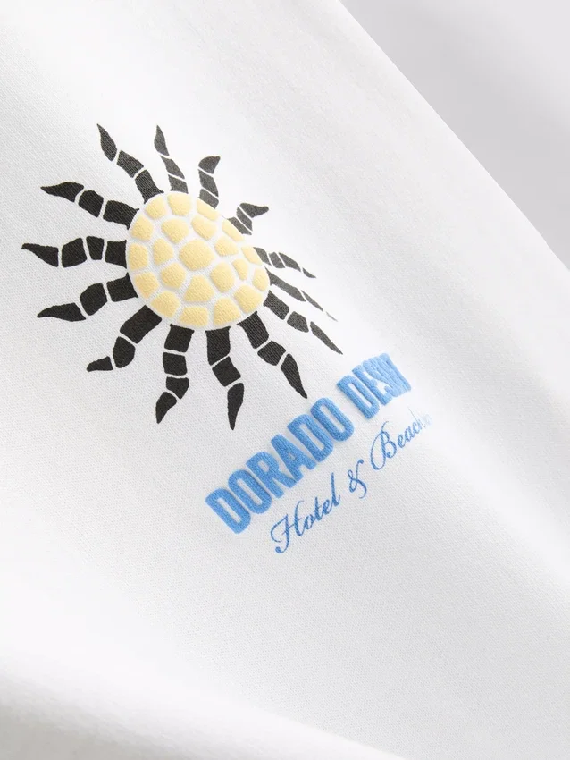 Dorado Desert grafisk T-shirt