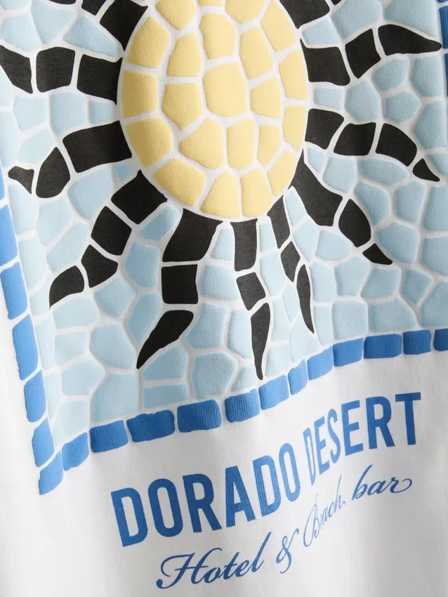 Dorado Desert grafisk T-shirt