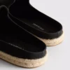 Espadrille-mules, der glider let på
