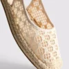 Espadrille-sandaler med spænde bagpå