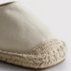Espadrille-sandaler med spænde bagpå