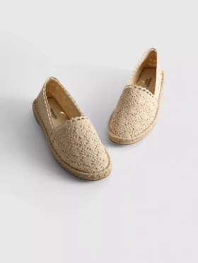 Espadriller med snørebånd
