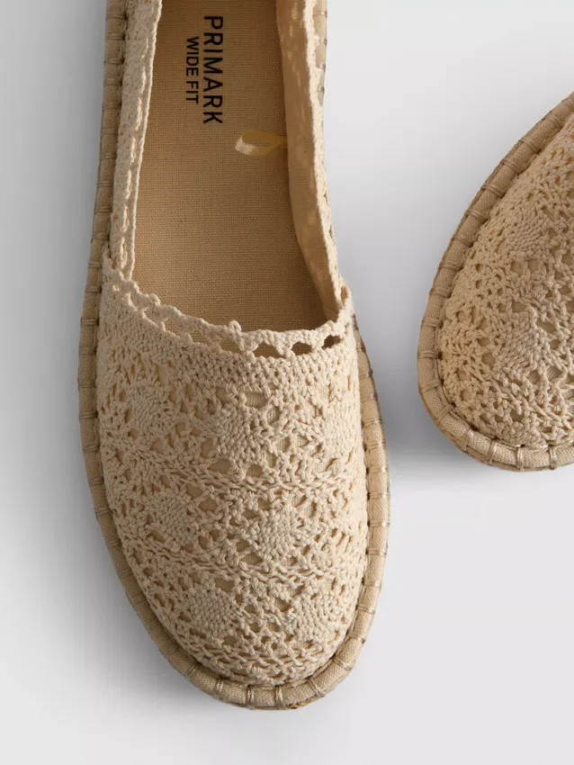 Espadriller med snørebånd