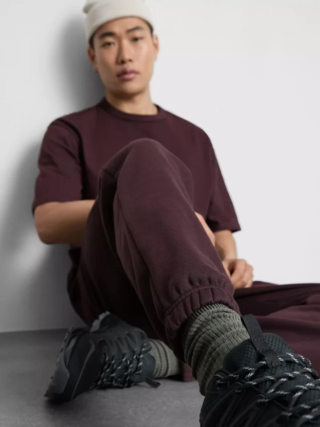 Essential joggingbukser med manchetter og snøre