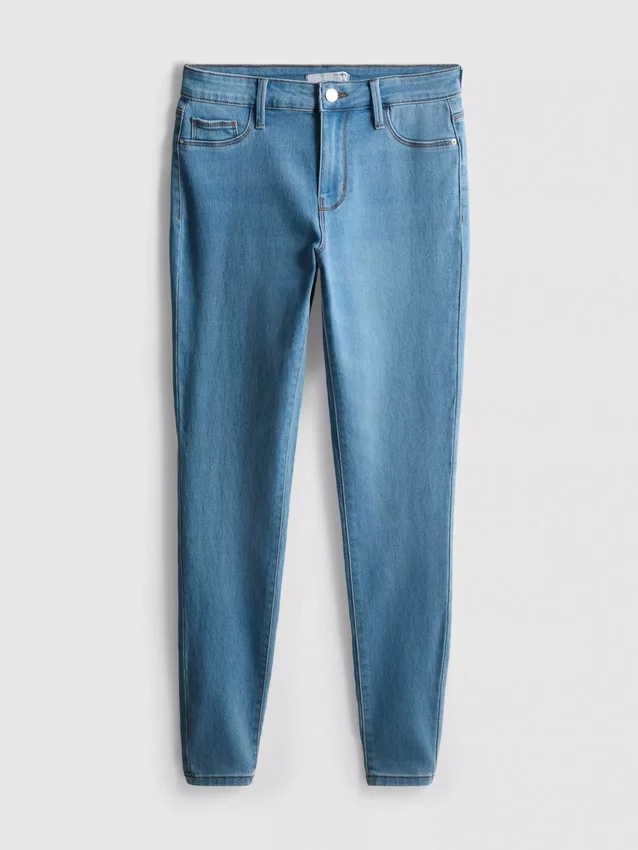 Essential skinny jeans med mellemhøj talje | regular