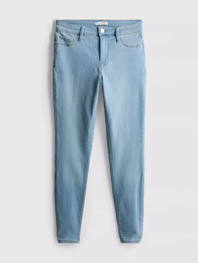 Essential skinny jeans med mellemhøj talje | regular