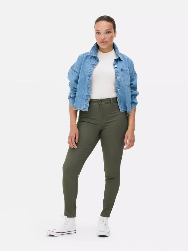 Essential skinny jeans med mellemhøj talje | regular