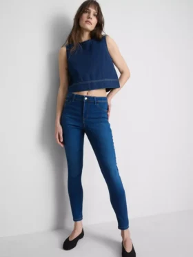 Essential skinny jeans med mellemhøj talje | regular
