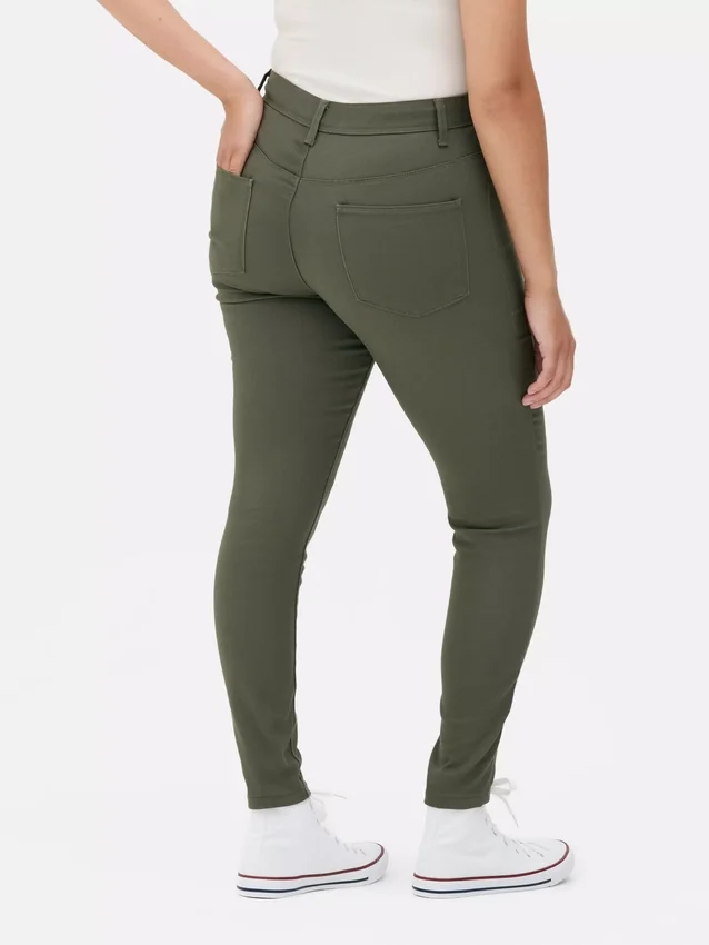Essential skinny jeans med mellemhøj talje | regular