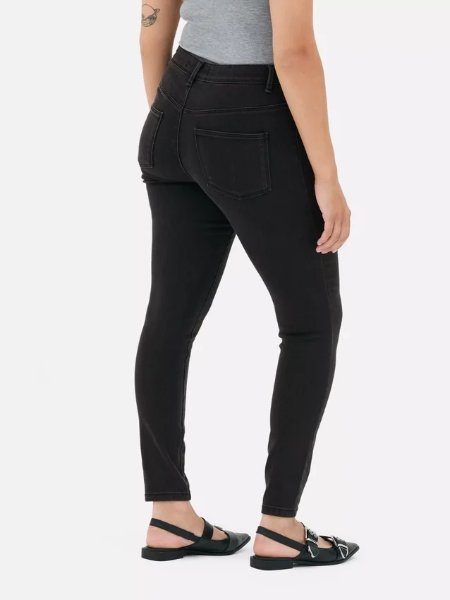 Essential skinny jeans med mellemhøj talje | regular