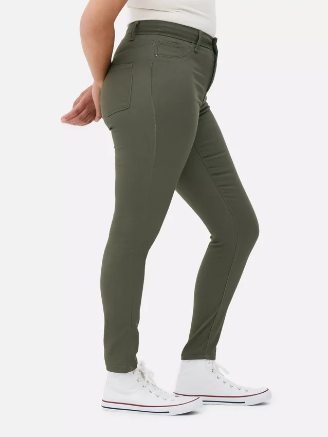Essential skinny jeans med mellemhøj talje | regular