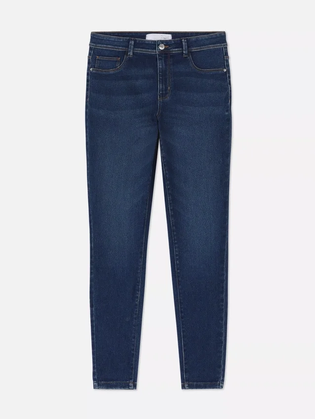 Essential skinny jeans med mellemhøj talje | regular