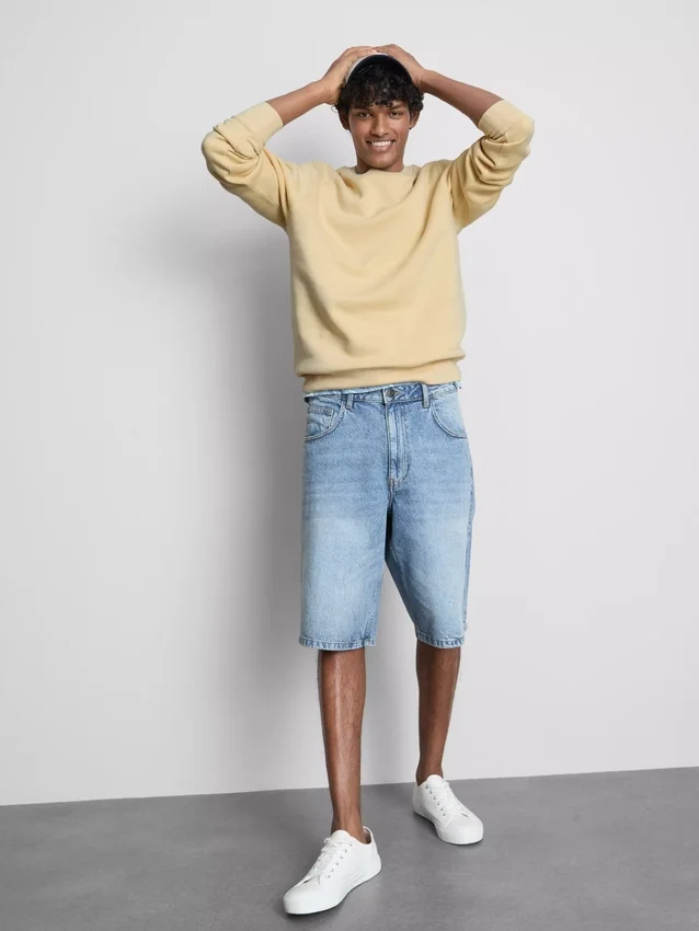 Essential sweatshirt med rund hals