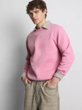 Essential sweatshirt med rund hals
