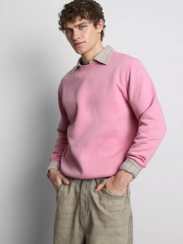 Essential sweatshirt med rund hals