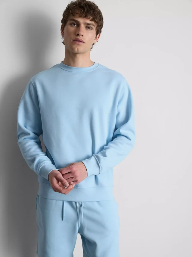 Essential sweatshirt med rund hals