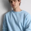 Essential sweatshirt med rund hals