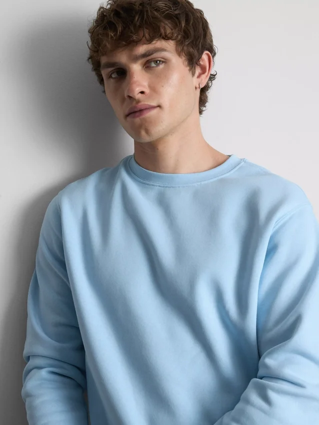 Essential sweatshirt med rund hals