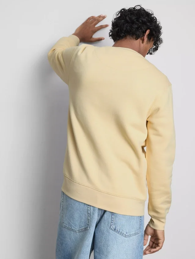 Essential sweatshirt med rund hals