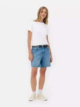 Essential T-shirt med korte ærmer og rund hals
